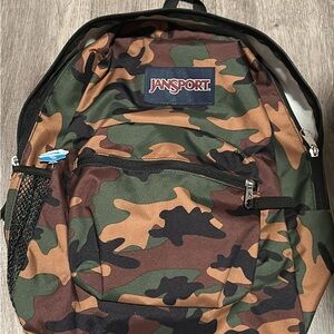 Jansport Army Camo Backpack NWT